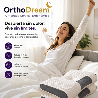 OrthoDream| Almohada Cervical