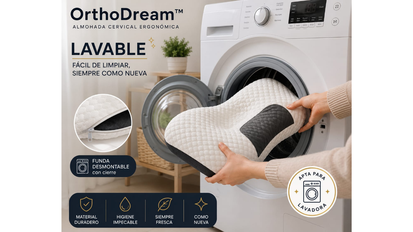 OrthoDream| Almohada Cervical Premium