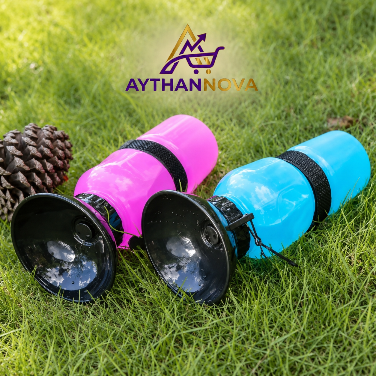 PetHydra™ | Botella Portátil 2 en 1 para Mascotas